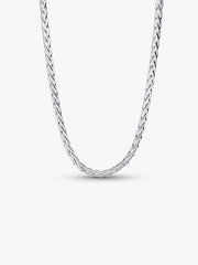 Pandora Charm Halskette Silber 925 mit Pavé-Verschluss