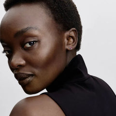 Pandora Erhabenes Rotes Herz Ohrstecker - 298427C04