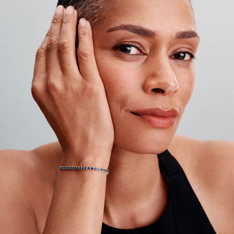 Pandora Funkelndes Blaues Tennisarmband - 591469C02