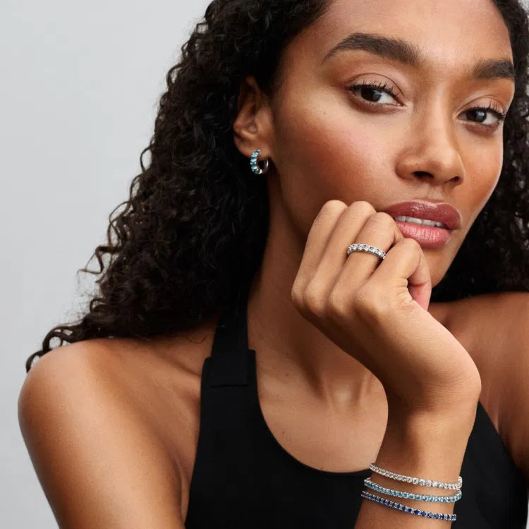 Pandora Funkelndes Blaues Tennisarmband - 591469C03