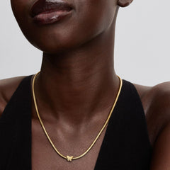 Pandora Gold Moments Textured Butterfly Mini Charm - 764046C00