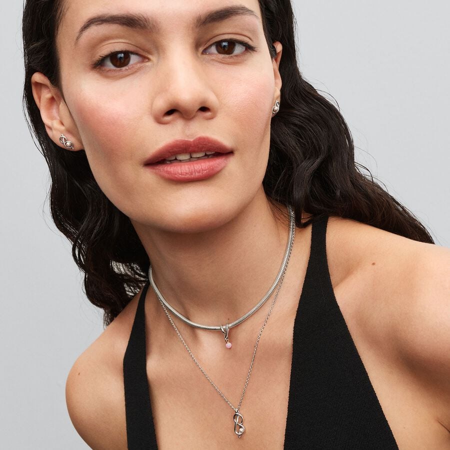 Pandora infinity Knot Collier Halskette - 393762C01-50