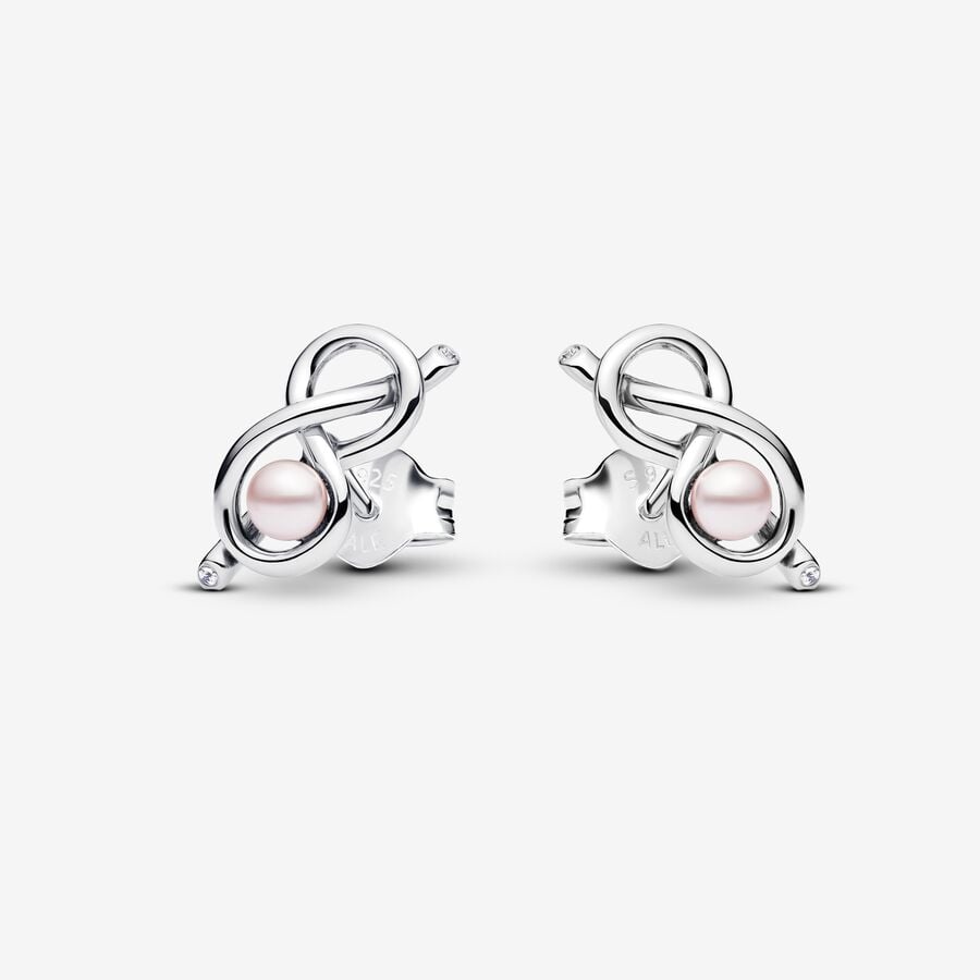 Pandora Infinity Knot Ohrringe - 293761C01
