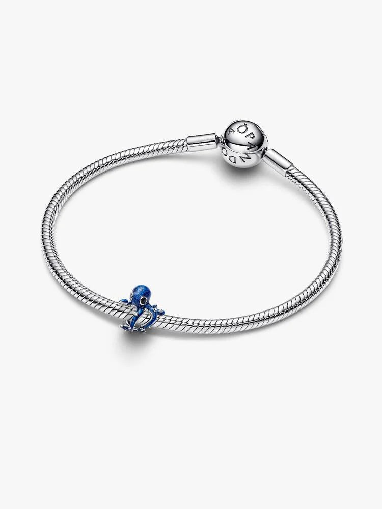 Pandora Moments Blauer Oktopus Charm 925 Silber Damenschmuck - 794706C01