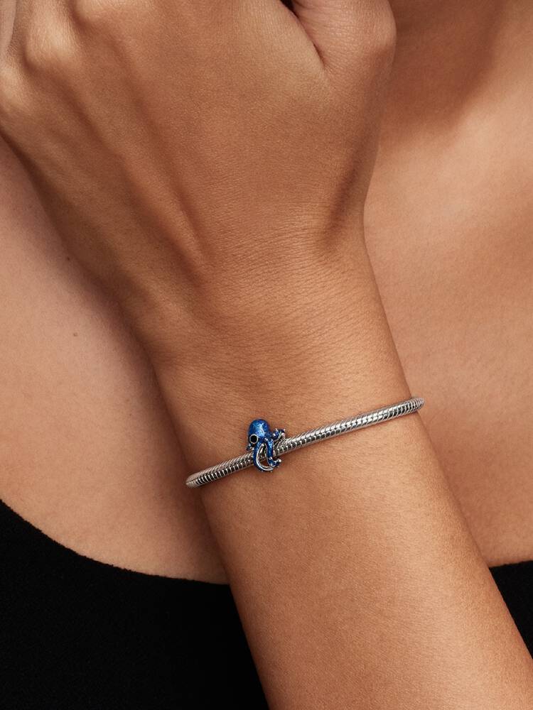 Pandora Moments Blauer Oktopus Charm 925 Silber Damenschmuck - 794706C01