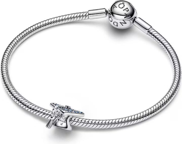 Pandora Moments Funkelnde Blaue Absolventenmütze 2026 Charm - 794461C01