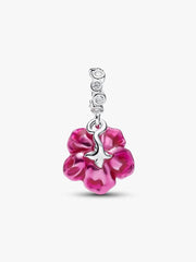 Pandora Moments Hibiskus Charm-Anhänger 925 Silber Damenschmuck - 794698C01