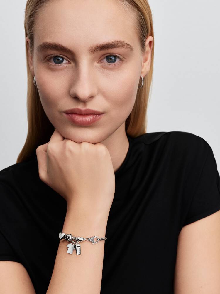 Pandora Moments Schiedsrichterpfeife Charm-Anhänger 925 Silber Damenschmuck - 794713C01