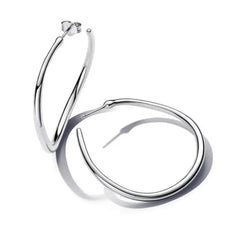 Pandora Ohrringe Organisch Geformte 42 mm Offene für Damen - 293299C00