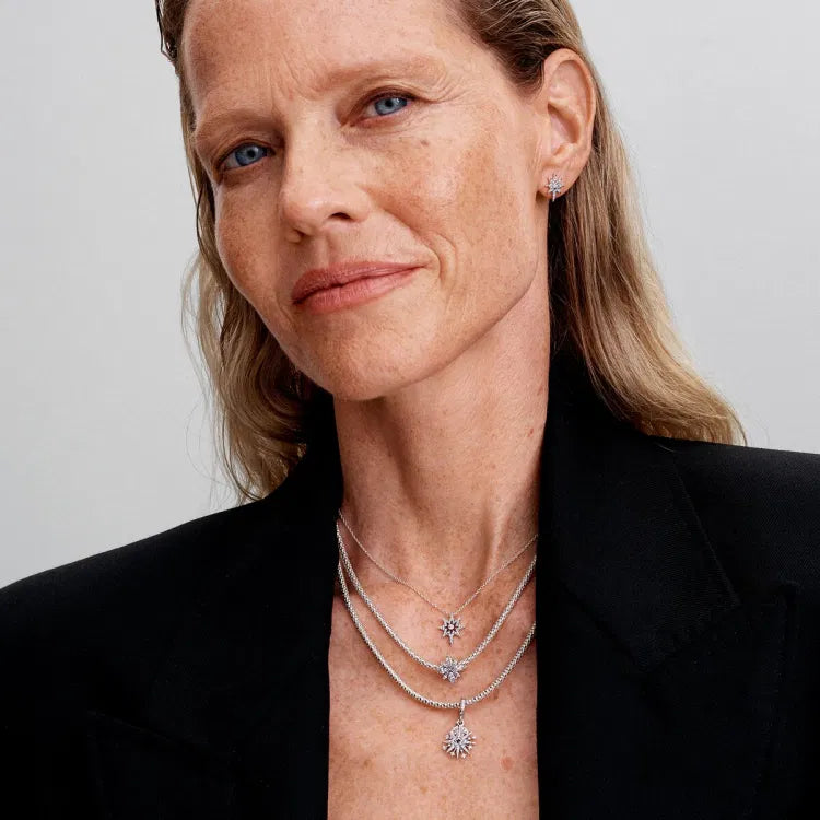 Pandora Pavé Polarstern Nordstern Halsketten Anhänger - 393600C01