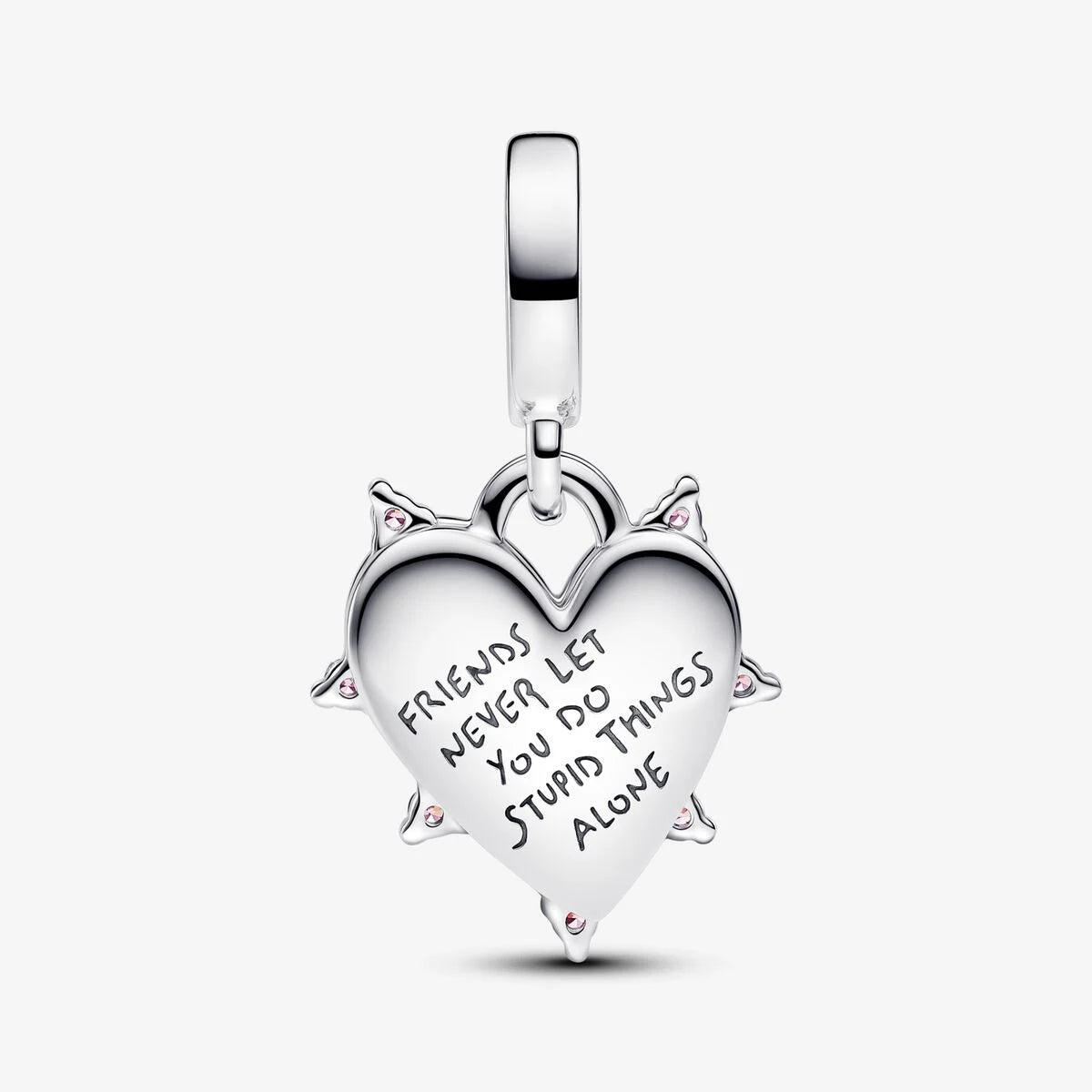 Pandora Schillernder doppelter Freundschafts-Charm-Anhänger - 793434C01