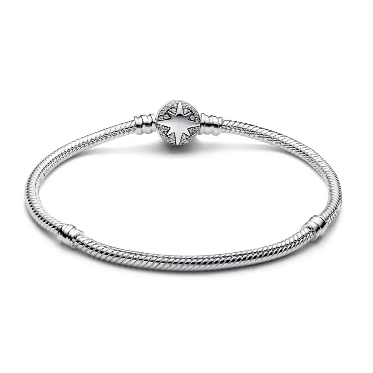 Pandora Schlangen Gliederarmband mit Polarstern Verschluss - 593584C01