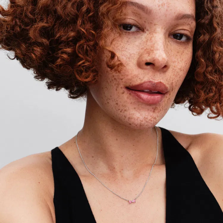 Pandora Schleifenanhänger-Halskette - 394235C01-45