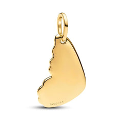 Pandora Schmetterlingsflügel-Anhänger mit Plakette und Gravurmöglichkeit - 364015C00