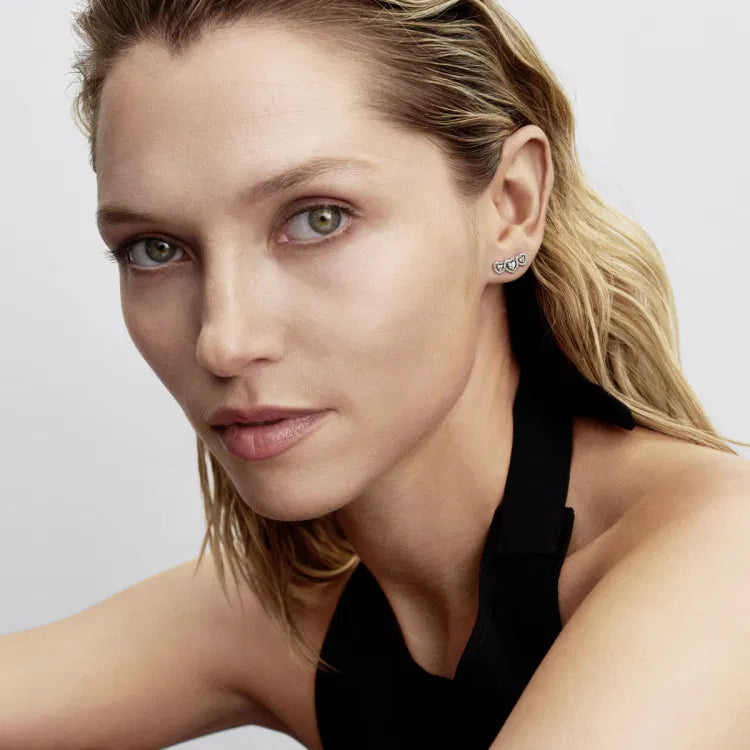 Pandora Strahlenkranz Herz Trilogie Ohrstecker - 294411C01