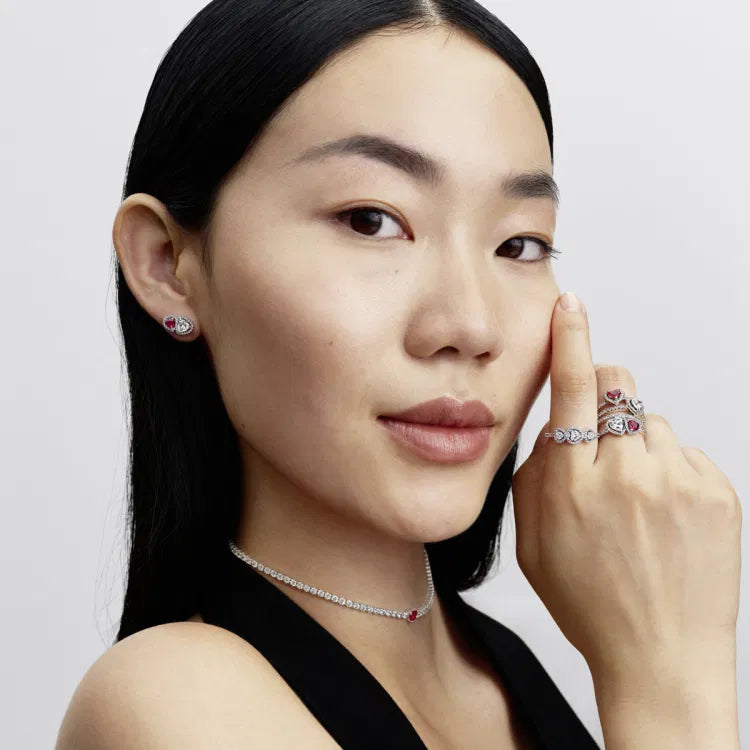 Pandora Strahlenkranz Herz Trilogie Ring - 194413C01