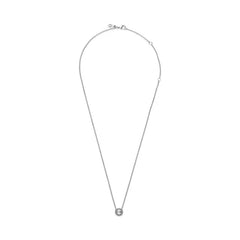 Pandora Timeless Halskette mit Rundem Funkelndem Strahlenkranz - 396240CZ-45