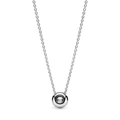 Pandora Timeless Halskette mit Rundem Funkelndem Strahlenkranz - 396240CZ-45