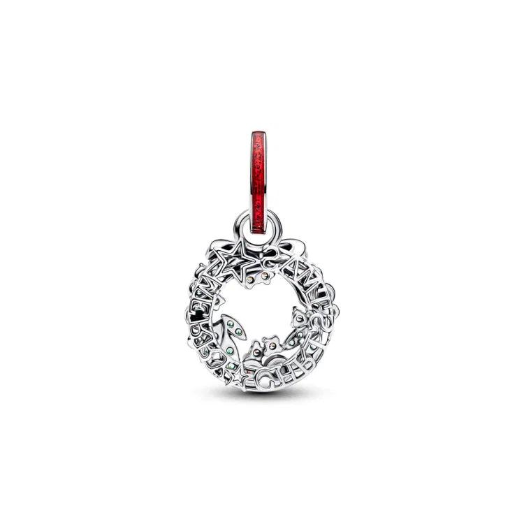 Pandora Weihnachtskranz Doppelter Charm - 794238C01