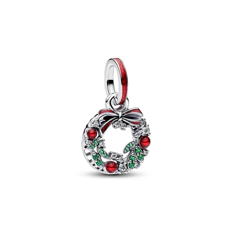 Pandora Weihnachtskranz Doppelter Charm - 794238C01