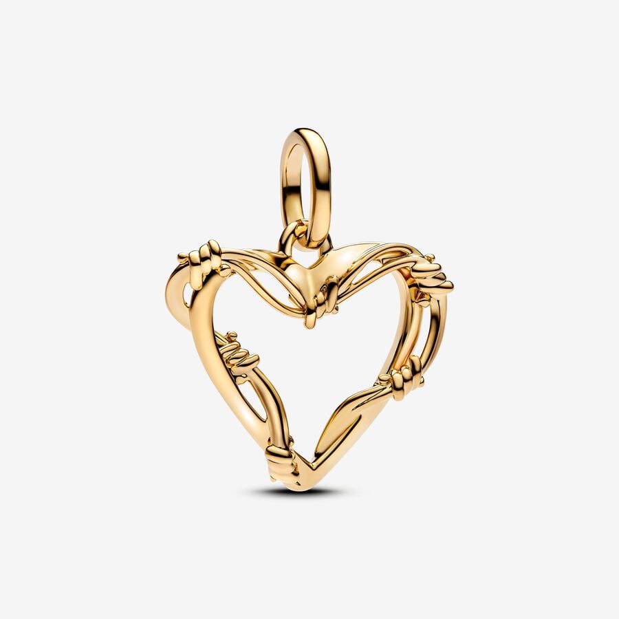 Pandora Wire Heart Dangle Charm - 762526C00