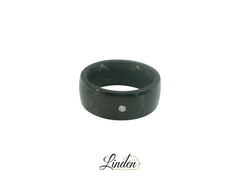Partnerringe Carbon mit Brillant – Modell - CB-002/8