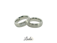 Partnerringe Edelstahl - IS/25-2/60 & IS/25-2S/60