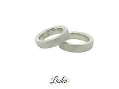 Partnerringe Silber 925 rhodiniert - S-31304/5.5