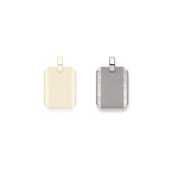 Plakette Gold 750 Weiss – 1255.06232/0001