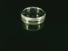 Partnerringe Silber 925 / 18 Karat - 750 Gold - SG136 / 7