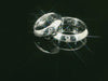 Partnerringe Silber 925 rhodiniert - S-31300/6