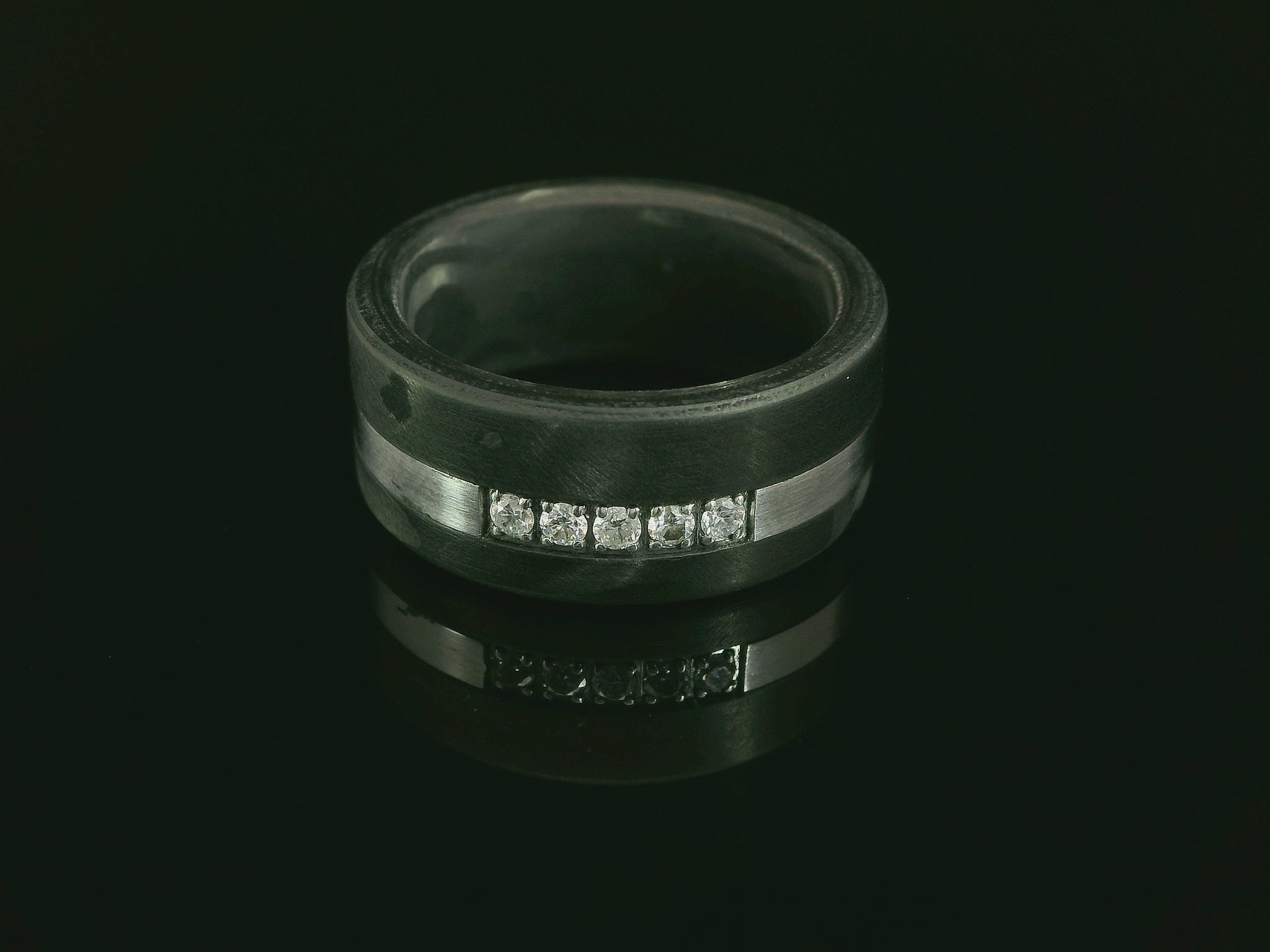 Partnerringe Carbon & Stahl - CSB-023/8