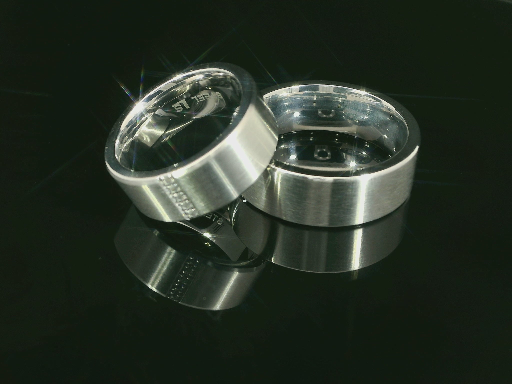 Partnerringe Edelstahl - IS/33-5S/80