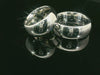Partnerringe Silber 925 rhodiniert - LS-807/10