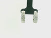 Creolen 750 Weissgold Diamant