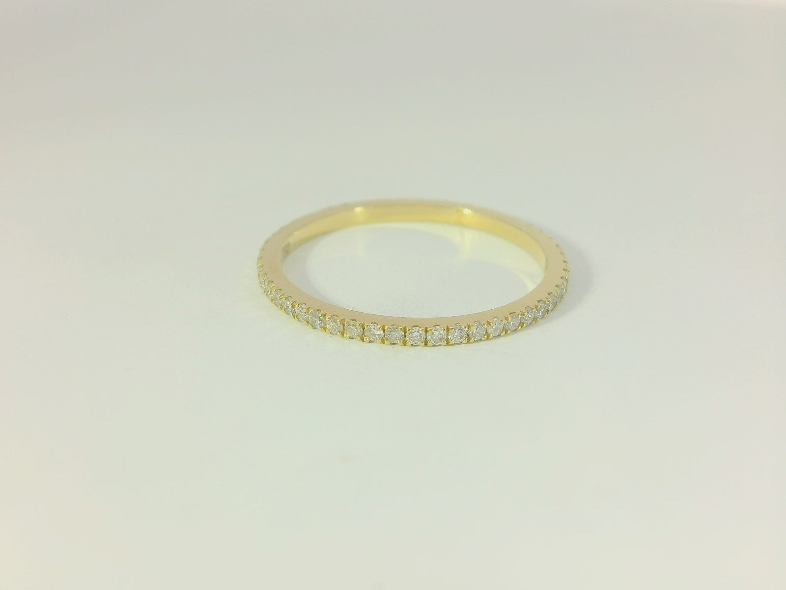 Klassischer Diamantring aus 18K Gelbgold mit 0.30ct – Ringgrösse 53, sofort lieferbar - YZ0003297