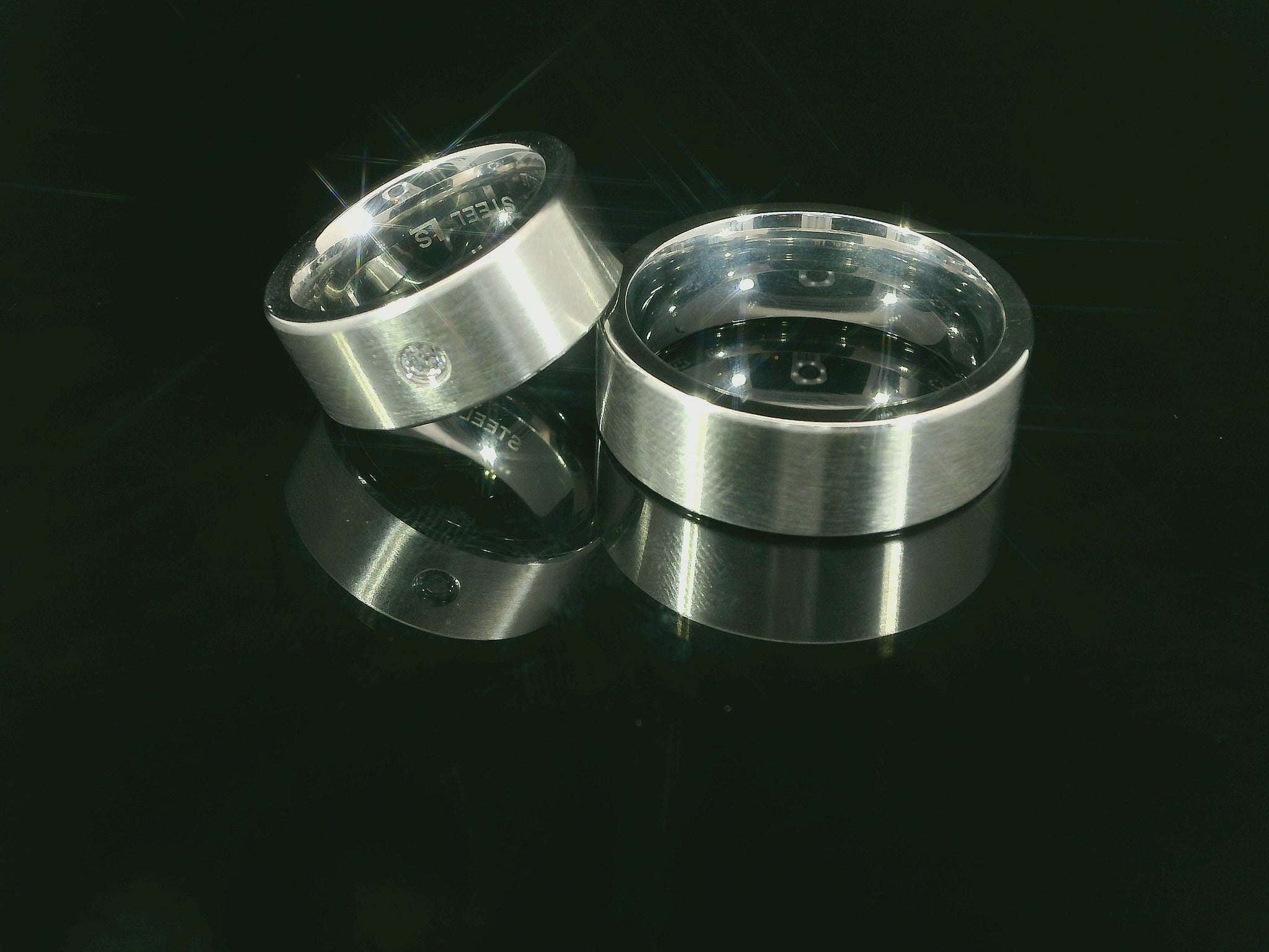 Partnerringe Edelstahl - IS/33-5/80 & IS/33-8S/80