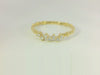 Bague élégante en or 18 carats et diamants – bijou de luxe taille 55 - YZ0003313