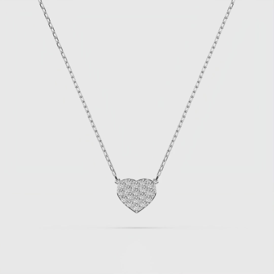 Elegante Diamant-Halskette aus 18K Gold - 104-10059