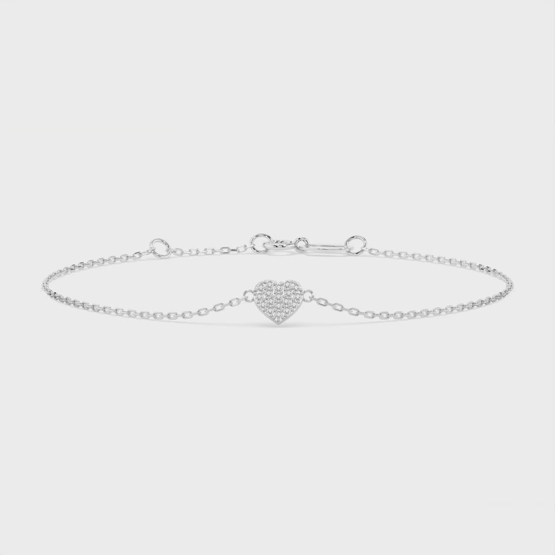 Elegantes Diamant-Armband aus 18K Gold - 105-10012