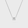 Elegante Diamant-Halskette aus 18K Gold - 104-10040(3.4)