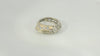 18K Gelbgold- 750 Ring 6,9gr mit 8 Diamanten