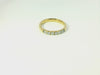 Damenring 750 Gelbgold Brillant 0.42 ct. Gr. 57