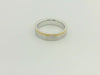 Partnerringe Silber 925 / 18 Karat - 750 Gold - SGB - 633/5