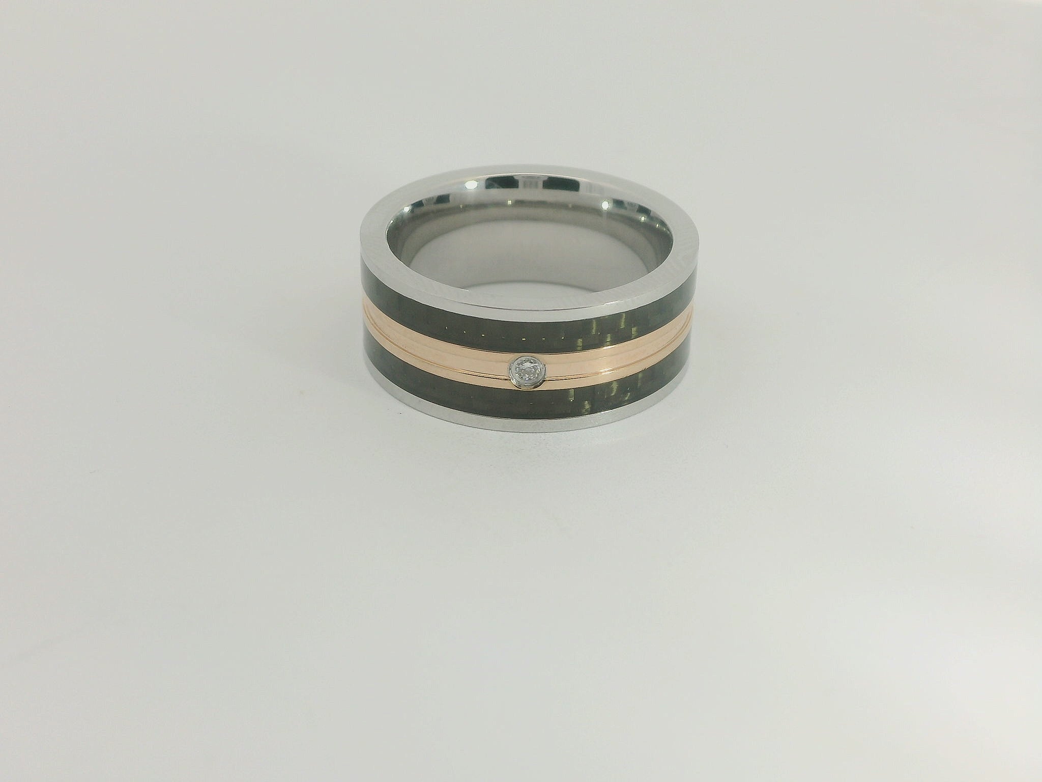 Partnerringe Carbon & Stahl - CSB-037/8