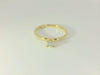 Feiner Damenring aus 18 Karat Gelbgold – mit 0.25ct Brillant - BYZ0004286