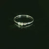 Eleganter Weissgoldring 18K mit Diamantbesatz – Ringgroesse 56, sofort lieferbar - YZ0003310