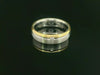 Partnerringe Silber 925 / 18 Karat - 750 Gold - SGB- 634/5