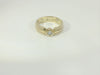Damenring 750 Gold Diamant Gr. 53