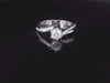 Weissgold-Ring mit Brillant 0.18ct & Diamanten – Grösse 55 - 0.45ct tw-si Gold 750
